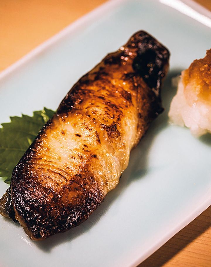 新橋『きく』の「銀だらの西京焼き」