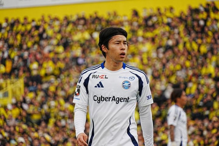 画像: 約7年ぶちに日立台でプレーした中山（写真 浅野凜太郎）