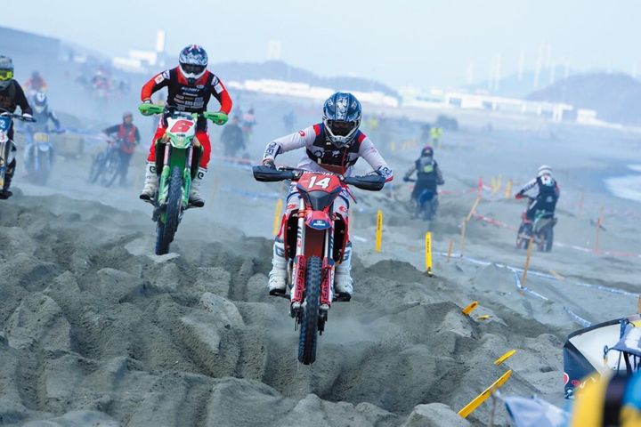 オフロードトップライダーの秘密を探る【サンド研究】