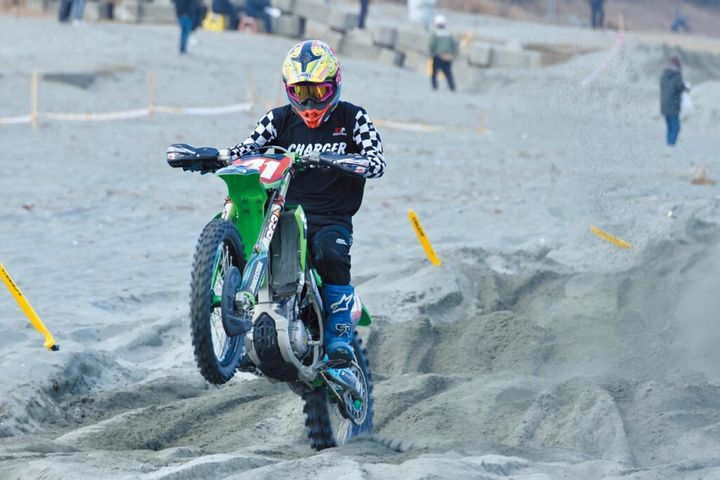 オフロードトップライダーの秘密を探る【サンド研究】