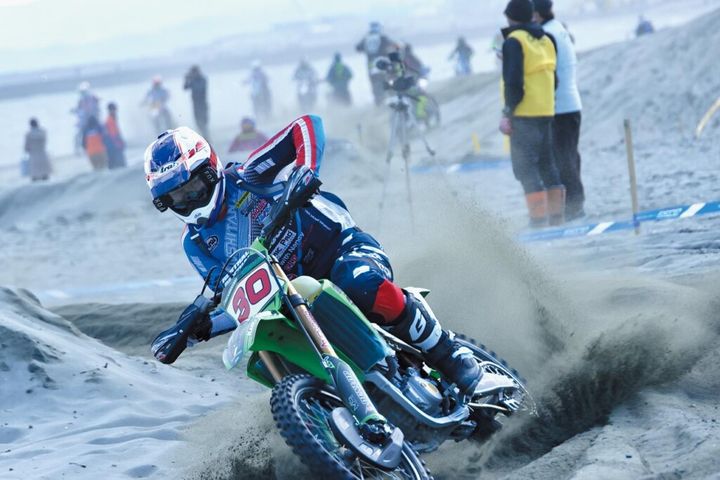 オフロードトップライダーの秘密を探る【サンド研究】