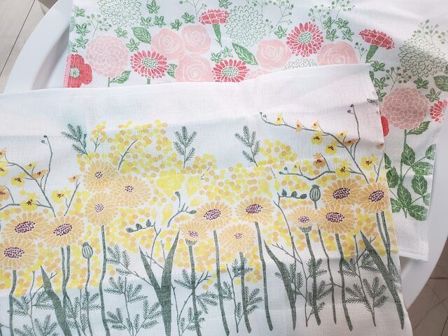 中川政七商店の花ふきん