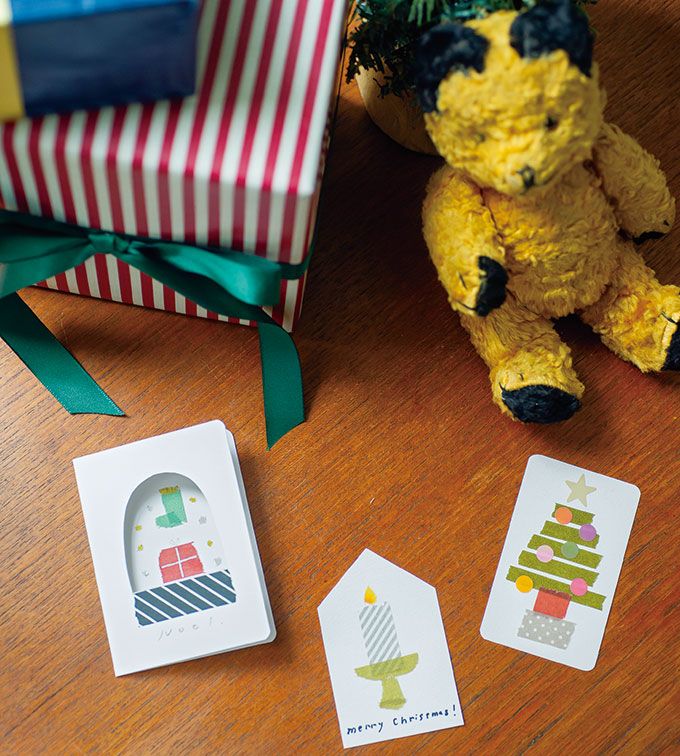 マステで作る「スノードーム風カード」でメリークリスマス！ ちぎって貼って親子で楽しい！の画像1