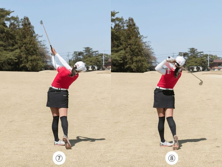 アイアンの再現性が高まる女子プロのスイング！ねじらないスイングポイントとは？