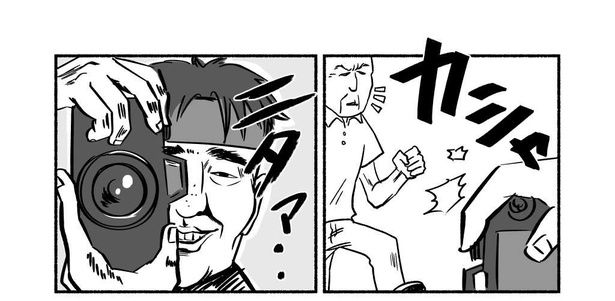 バスとベビーカー03 画像提供：志水吹歌(@shimizoon)