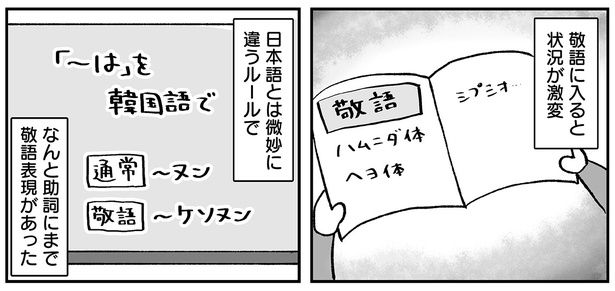 敬語に入ると状況が激変 （C）よざ ひかる／KADOKAWA