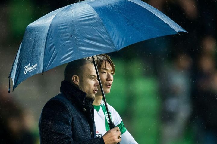 画像: フローニンヘン時代の板倉とダニー・バイス監督 (C)Getty Images