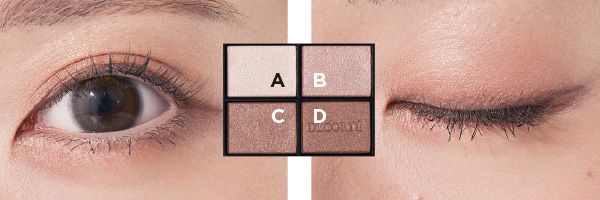 スキンシャドウ デザイニングパレット／HOW TO