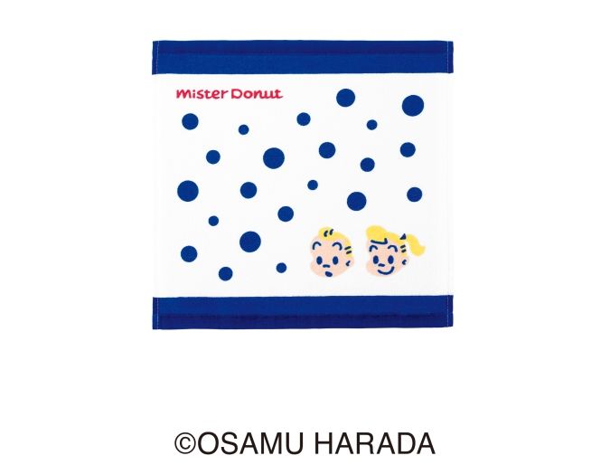 ミスド福袋2026 原田治ハンドタオル