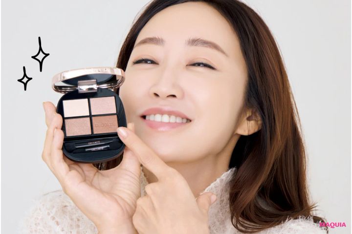 神崎恵 おすすめアイシャドウ コスメデコルテの“スキンシャドウ デザイニングパレット” これいいよ 図鑑