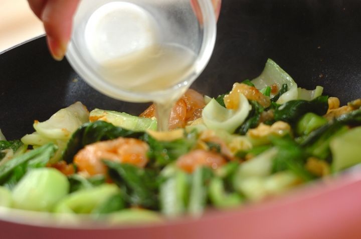 エビの塩炒めの作り方3