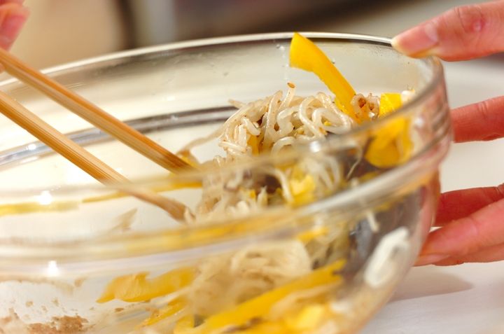 モヤシのナムルの作り方1