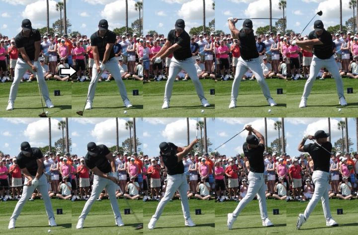 世界1位を争う海外プロのスイングを解説！頭を動かさずに腕と体をシンクロさせる