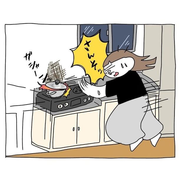  家が燃えかけた話29 画像提供：さし身(＠toyomaru0124)