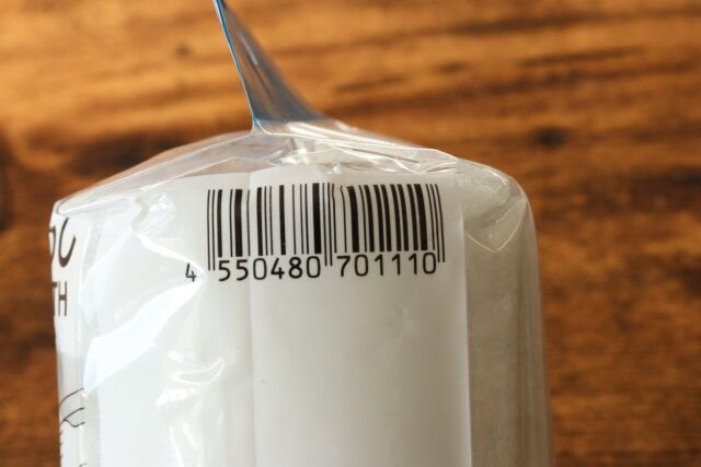 ダイソーのシートたわしのJANコード