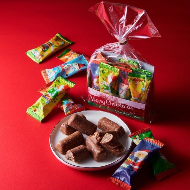 シャトレーゼ Xmasチョコレートクランチ8個入