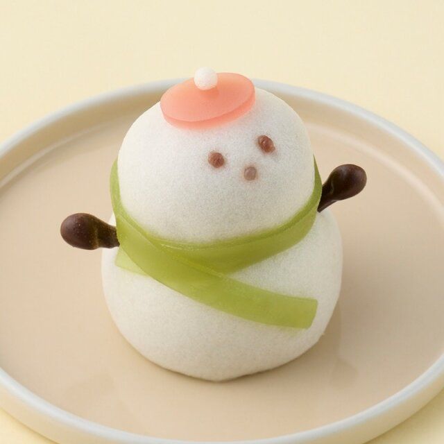 シャトレーゼ クリスマス創作和菓子 雪だるま