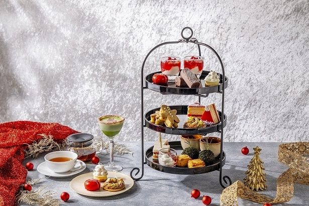 「プルマン東京田町」の「クリスマスアフタヌーンティー」