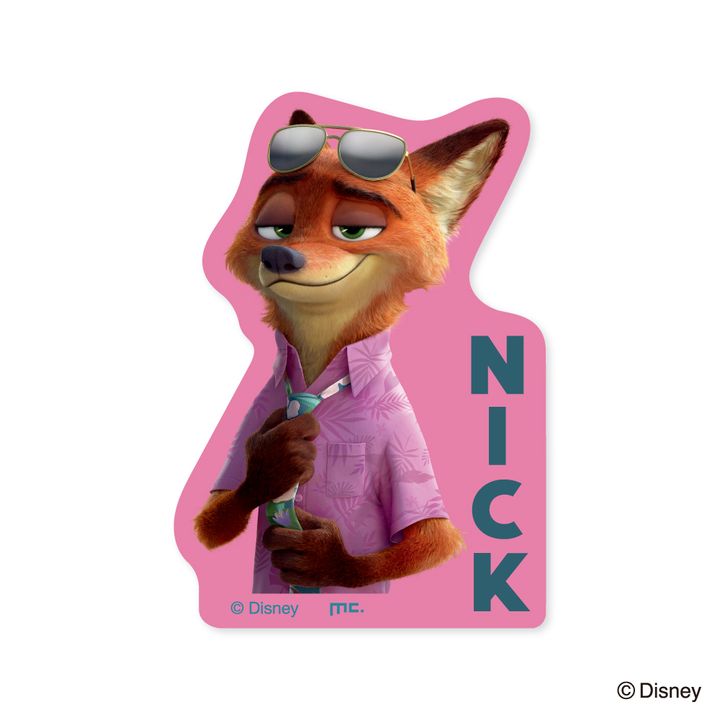 ダイカットステッカー［ニック］