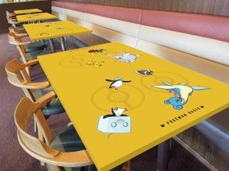 ファミリー専用エリア「ポケモンオアシス」テーブル席