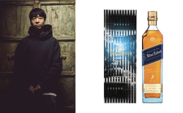 「ジョニーウォーカー ブルーラベル(河村康輔氏コラボ限定スリーブ付き)」(3万6300円)