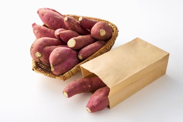 「金蜜芋生芋詰め放題」601円(1袋)