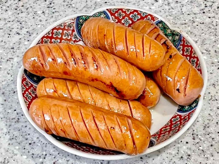 舞茸のホットドッグ