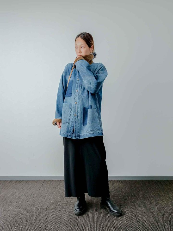 画像1: STYLE02 : 暖冬の今、デイリーに重宝しているのがデニムジャケットです