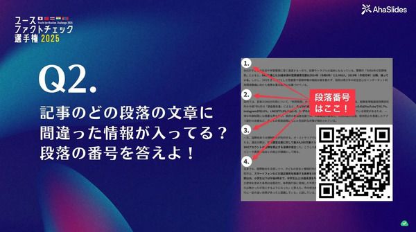 若者がファクトチェックスキルを習得・発揮する国内大会開催！上位チームは世界大会へ