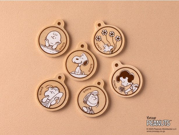 ウッドチャームは全6種類