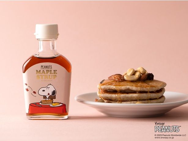 「SNOOPY メープルシロップ」(200g/1512円)