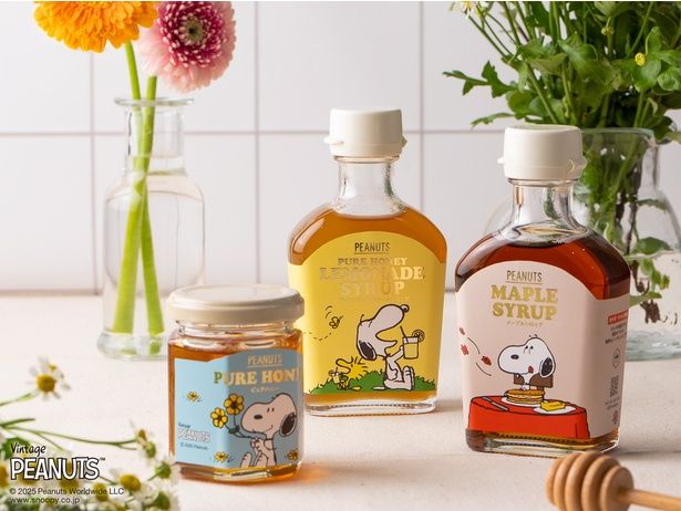 「SNOOPY PURE&NATURAL PRODUCTS」シリーズのラベルが新デザインに