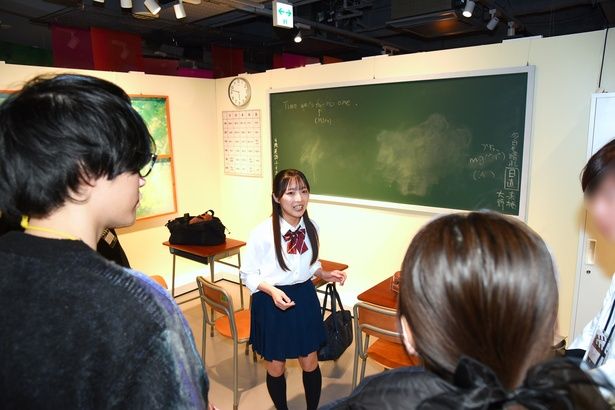 『時をかける少女』の教室を再現した空間 (C)2006 TK/FP (C)2009 SW F.P. (C)2012 W.C.F.P (C)2015 B.B.F.P (C)2018 CHIZU ｩ2021 CHIZU (C)2025 CHIZU