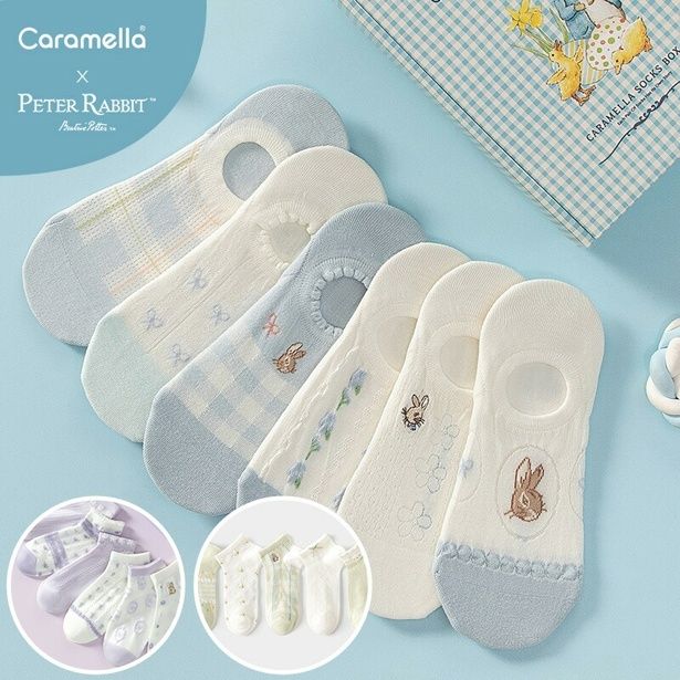 ピーターラビット(TM)靴下 6足 ギフトセット