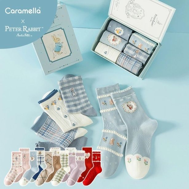 ピーターラビット(TM)靴下 6足 ギフトセット