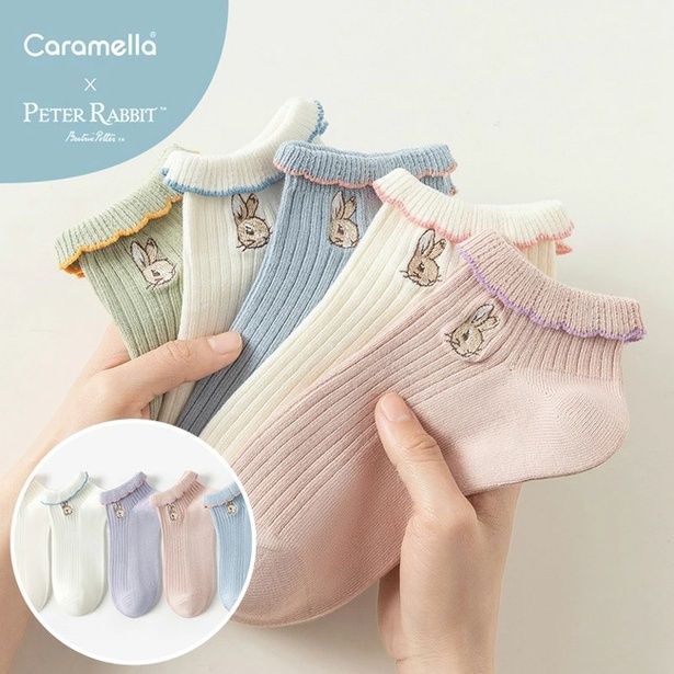 ピーターラビット(TM)靴下 5足 ギフトセット