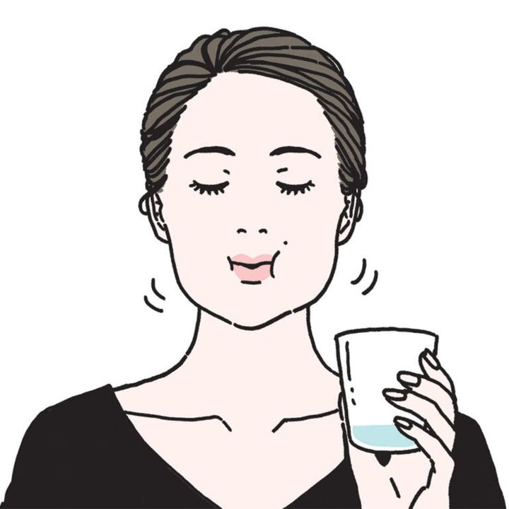 ドラム式口ゆすぎ