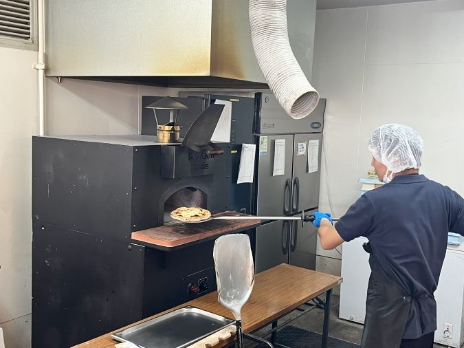 リタの農園 釜焼き