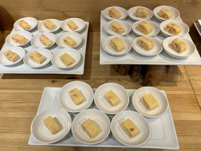 リタの農園 桜えびの出汁巻き玉子