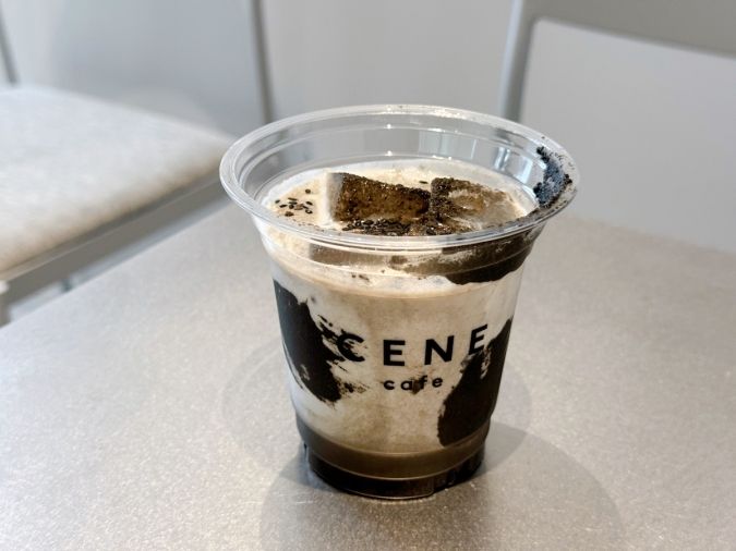 CENE STORE&CAFE FUKUOKA 黒ゴマラテ