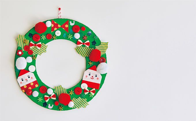 段ボールやおりがみで作る「クリスマス・リース」。12月の行事の由来や背景をおさらいしながら工作を楽しんで♪の画像4