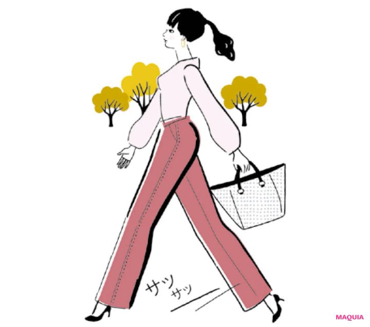 美人マインド 自分に自信を持つ方法 歩幅を広げる マキア 美容ジャーナリスト 小田ユイコの“マニアックビューティREPORT”