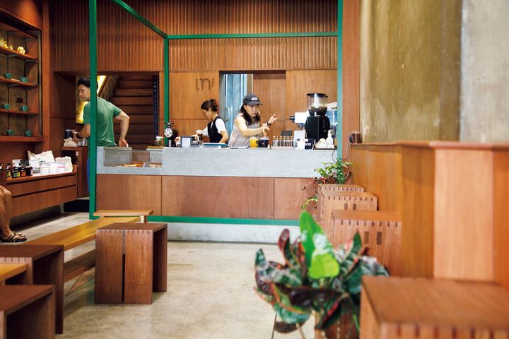 バンコク〈テー・ソンワット〉店内