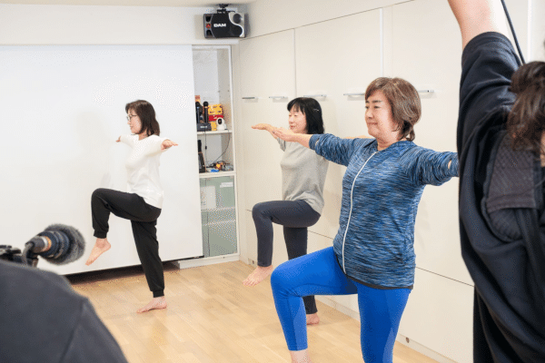 ウォーキングレッスン 講師：長坂靖子さん