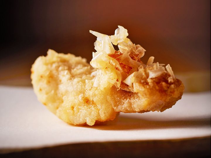 新橋『銀座 天あさ』の「甘鯛」