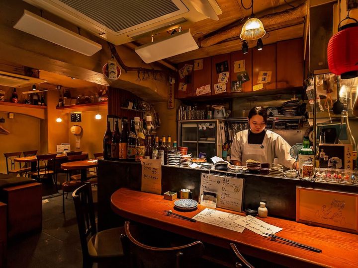 銀座『小さなくらのすけ』の内観