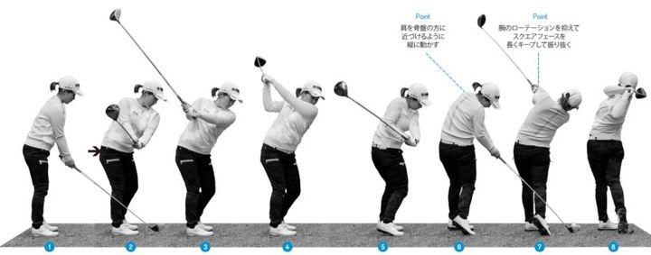 女子プロ3人のドライバースイングを解説！どうしてもあんなに簡単に打てるの？