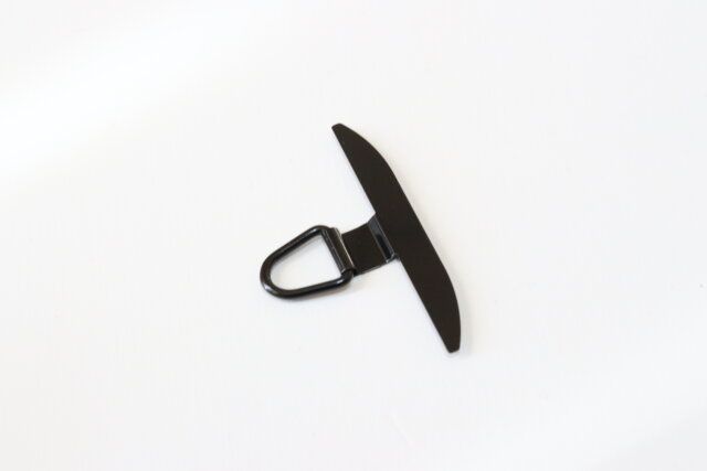 ステンレス製スマホストラップホルダー（BK）