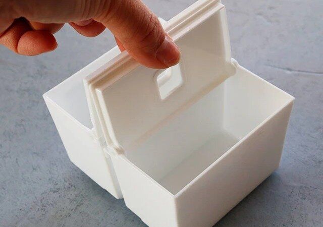 ダイソー フリーデスクボックス 04