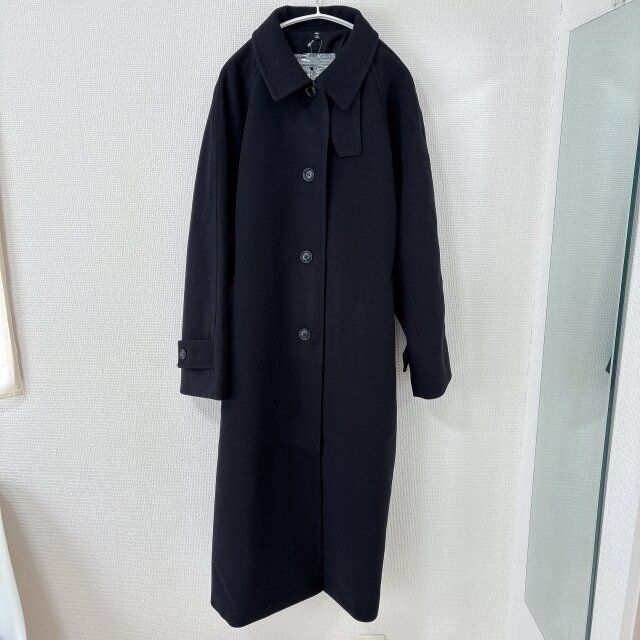 GUコージーメルトンバルマカーンコート ブラック